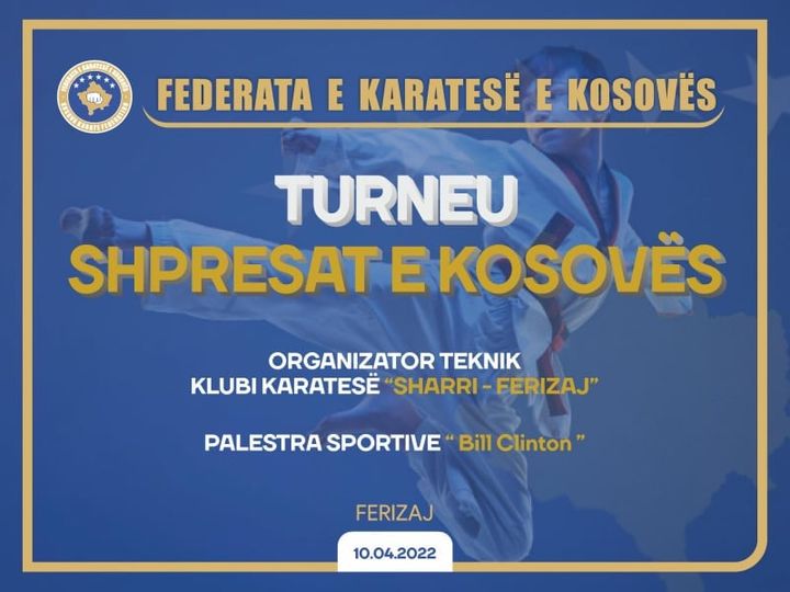 Aktivitet i radhës i Federatës së Karatesë e Kosovës “Shpresat e Kosovës 2022”